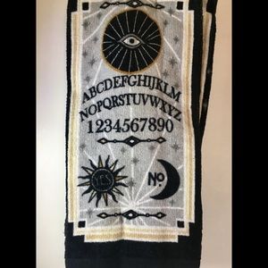 3 Halloween Spirit Board Kitchen Towels Eye Yes No